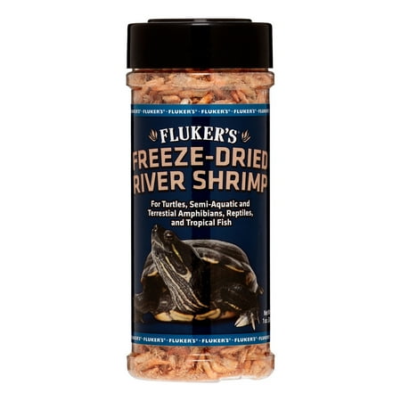 Freeze Fresh Shrimp - Fluker's Freeze Dried River Shrimp, 1 Oz