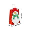 thumbnail image 3 of 10-Pack DIY Christmas Candy Bags, Paper Tote Sacks with Handles for Party Favors, Festive Gift Bags for Shopping and Holiday Gatherings(Red,B), 3 of 6
