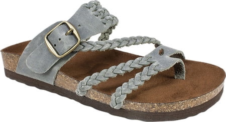 white mountain hayleigh flat sandals