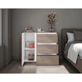 thumbnail image 3 of Organizador Niza Bardolino y Blanco Virtual Muebles, 3 of 9