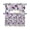 White, variant on Purple Plum Blossoms Swag Curtains for Kitchen Vintage Farmhouse Flower Burlap Valances for Windows Small Window Treatment Short Topper for Cafe Bedroom Bathroom Living Room Decor 56x36 Inch