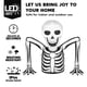 thumbnail image 3 of Esqueleto Inflable de Halloween de 168 cm con LEDs Joiedomi, 3 of 8