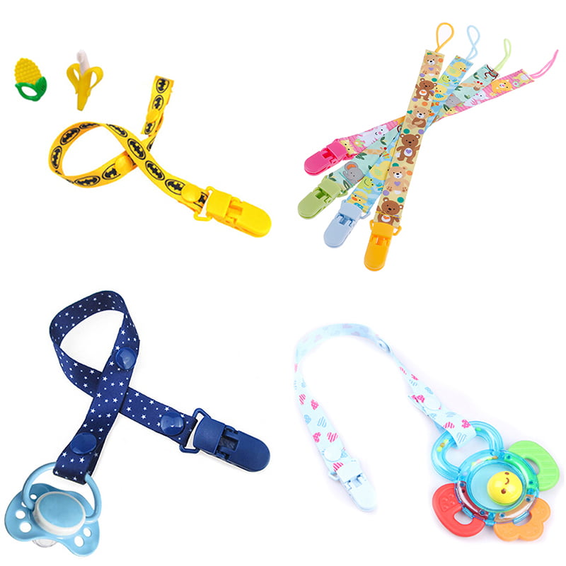 1Pc Newborn baby pacifier clips chain strap soother dummy nipple holder SHN MW 