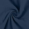 thumbnail image 5 of Linen Long Tops for Women 3/4 Sleeve V Neck Beach Cover Ups Mini Dress with Pockets Loose Pullover Tunics (XL, Navy), 5 of 6
