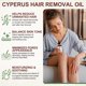 thumbnail image 3 of Yanonmyfd Aceite De Cyperus Rotundus, Aceite Depilatorio De Cyperus Rotundus(60 Ml)- Reparador Con Péptidos, Reduce El Crecimiento Y Reduce Los Poros | Bloqueador Natural De Dht Para Una Piel Suave |, 3 of 7
