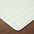 thumbnail image 5 of Martha Stewart Amber Floral Daisy Stripe Reverisble Water Resistant Kitchen Mat, Pink/Yellow, 20"x30", 5 of 12