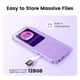 thumbnail image 5 of Reproductor MP3 AGPTEK A09X 32GB Bluetooth 5.3 con altavoz morado, 5 of 8