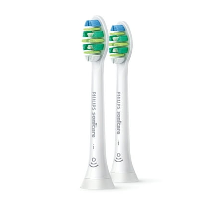 Philips Sonicare Intercare replacement toothbrush heads, HX9002/65, BrushSync™ technology, White (Rotadent Brush Heads Best Price)