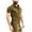 Army Green, variant on APEXFWDT Coveralls for Men Short Sleeve Zippered Jumpsuit with Belt Mens Wrinkle Resistant Casual Overalls Work Wear Casual Pockets Jumpsuit