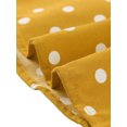thumbnail image 6 of Allegra K Women's Polka Dots Button Down Puff Long Sleeve 1950s Vintage Shirt, 6 of 6