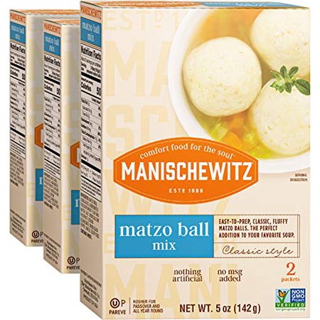 Manischewitz Matzo Ball Mix, 5-ounce boxes., (Pack of 3)