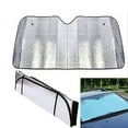 thumbnail image 2 of Universal Car Retractable Windshield Sun Shade Cover for Most Car Trucks SUV UV Protection Front Windows, 2 of 2