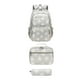 thumbnail image 4 of Mochila ligera y resistente al agua con estampado de margaritas para niñas. Gris, 4 of 9