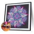 thumbnail image 1 of Cuadros Decorativos Cuadros de serie de mandala de pintura de diamante de diamante completo de cristal redondo Tmvgtek embutido en tela, 1 of 7