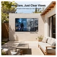 thumbnail image 5 of 55" Outdoor Google TV, 4K Ultra HD Outdoor TVs, 1000nits Sunlight Weatherproof TV, IP65 Outdoor Television, Voice Control, Screen Mirroring, Compatible with Dolby, Waterproof TVs for Patios, Sports, 5 of 11