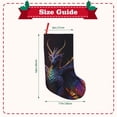 thumbnail image 3 of Salouo Rainbow Wings Majestic Dragon Print Christmas Decorations Stockings 1 Pack 18'' Xmas Stockings Holiday Stocking Personalized Farmhouse Decor for Home Family Party Tree, 3 of 7