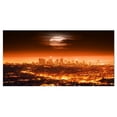 thumbnail image 2 of Dramatic Full Moon over Los Angeles - Cityscape Canvas Print, 2 of 3
