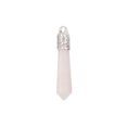 thumbnail image 1 of Pendentifs Collier Opale Point de Guérison Prisme Hexagonal Long Perle Hommes Femmes Bijoux, 1 of 6