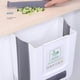 thumbnail image 4 of Bote de basura Armario plegable Matsuzay Cesto de basura colgante para baño Blanco S, 4 of 6