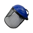 thumbnail image 4 of Miulika Trimming Full Face Protector Adjustable Mesh Visor Versatile Protective Screen for Outdoor Work Professional Blue, 4 of 9