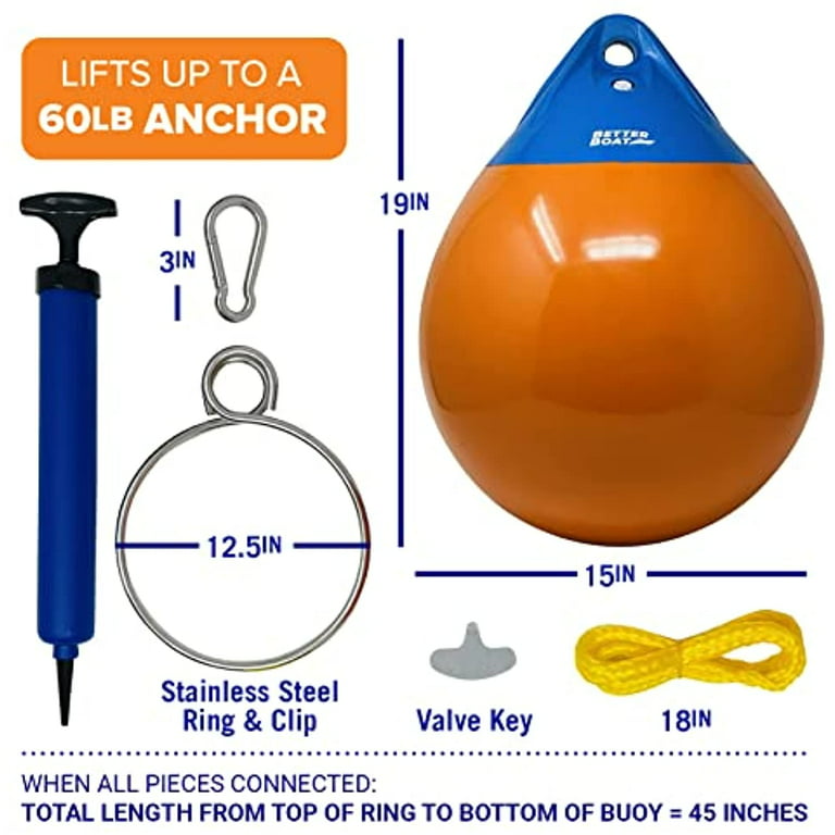 Float Anchor, Stainless Steel