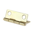 thumbnail image 1 of MOKKHNB 30Pcs Miniature Hinge Golden Steel for Storage Box Shop Use 18Mm * 15Mm, 1 of 8