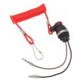thumbnail image 4 of TKSE Interruptor De Parada De Motor Fueraborda, 688 82575 00 00 Cordón De Interruptor De Parada De Emergencia De Motor Resistente, Confiable Y Extensible De Metal Para Uso Marino, 4 of 14