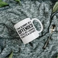 thumbnail image 4 of Funny Sarcastic Saying I Do Not Work Here Coffee Mug Ceramic 11 oz Coworker Gifts for Women and Men, Office Friendship Job, White Coffee Cup Co-worker Gift, Office Mug, Employee Boss Gift, 4 of 8