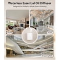 thumbnail image 5 of LULACHE Essential Oil Diffuser - HVAC System, 5500 Sq.ft Waterless Diffuser for Large Home, Hotel, Office, Wifi & Bluetooth App Control, 500ml,White, 5 of 8