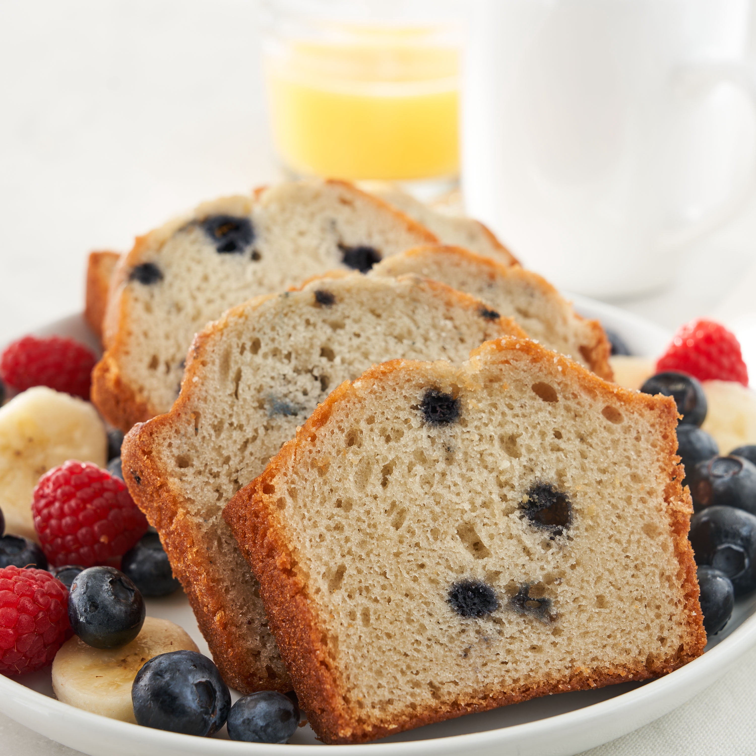 Freshness Guaranteed Blueberry Sliced Loaf Cake, 14oz, 10 Count