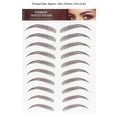 thumbnail image 3 of Professional Waterproof Eyebrow Tattoo Sticker, Eyebrow Transfer Sticker for Women, BROWN-09, 3 of 3