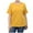 Yellow-06, variant on Mittory Womens Plus Size T Shirts Oversized Short Sleeve Summer Tops Loose Fit Basic Tee Shirts