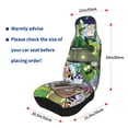 thumbnail image 4 of Rick And Morty Car Seat Covers 2 Pcs Seat Protector Cover Universal Front Vehicle Seat Protector For Auto Truck Van Suv Sedan Vehicle, 4 of 9
