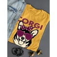 thumbnail image 3 of Corgi Mama T-Shirt Women -Image by Shutterstock, Female 4X-Large, 3 of 4