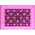 thumbnail image 1 of Ahgly Company Indoor Rectangle Oriental Pink Industrial Area Rugs, 8' x 10', 1 of 4