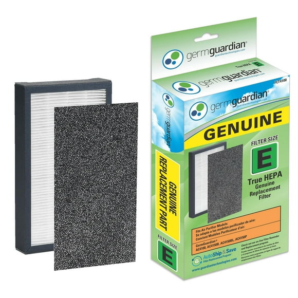 Filtre de rechange E pour FLT4100 GENUINE de GermGuardian