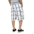 thumbnail image 3 of Ma Croix Mens PLAID SHORTS Cargo Pants Casual Comfort Fit S-5XL, 3 of 3