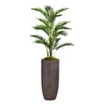 thumbnail image 1 of Vintage Home Artificial Faux Real Touch 5.67 Feet Tall Palm Tree With Eco Planter, 1 of 5
