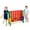 Green, variant on Zaverox 2.5 Feet 4-to-Score Giant Game Set – Outdoor Tossing Game with Large Frame, 8 Balls, Carry Bag – for Lawn, Beach, Tailgate, Family Parties & Backyard Fun