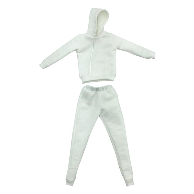Para figuras de acción de 12 pulgadas 1/6 Conjunto de Sudadera con Capucha y Pantalones Hoddies Casuales para de Acción Magideal Para figuras de acción de 12 pulgadas