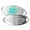 Teal | Impact Engraving, variant on MedicEngraved Stainless Steel Custom Medical Alert Bracelet - 5mm Curb Link