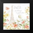 thumbnail image 2 of Pertiet, Katie 12x12 Black Modern Framed Museum Art Print Titled - Painting Paris III, 2 of 5