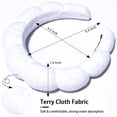 thumbnail image 2 of Spa Headbands for Washing Face or Facial Makeup Headbands Bubble Skincare Headbands Drunk Elephant Terry Cloth Puffy Headbands for Mask Skin Treatment, 2 of 7