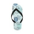thumbnail image 2 of Unisex Flip Flops - Summer Beach Sandals - Barnacle - M=W9/W10=M8/M9, 2 of 4