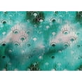 thumbnail image 4 of oneOone Cotton Cambric Turquoise Green Fabric Abstracts Craft Projects Decor Fabric Printed By The Yard 42 Inch Wide, 4 of 4