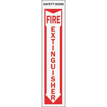 UPC 029069111168 product image for Hy-Ko FE Glow in the Dark Safety Sign, Fire Extinguisher, 4 in W x 18 in L | upcitemdb.com