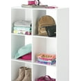 thumbnail image 7 of Whitmor 3 Shelf Cube Bookcase Organizer - 6 Section - White - Adult Use, 7 of 7