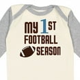 thumbnail image 4 of Inktastic My First Football Season Boys or Girls Long Sleeve Baby Bodysuit, 4 of 5