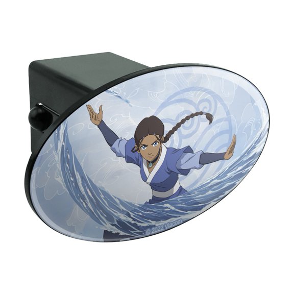 Avatar the Last Airbender Katara Oval Tow Trailer Hitch Cover Plug Insert