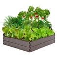 thumbnail image 1 of Maceta Elevada Costway Hexagonal de Exterior para Flores Verduras Hierbas 120 x 120 x 21 cm Marrón, 1 of 9